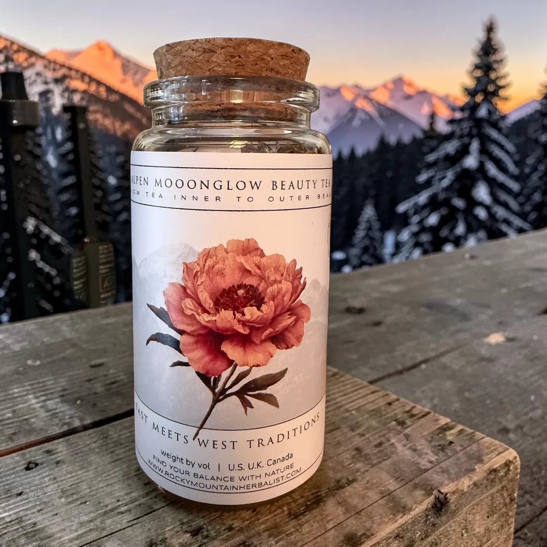 Alpenglow Moon Glow Beauty Tea West meets TCM Herbal 