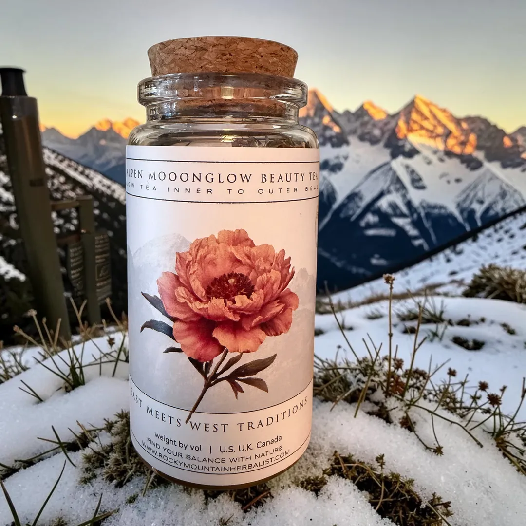 Alpenglow Moon Glow Beauty Tea West meets TCM Herbal 