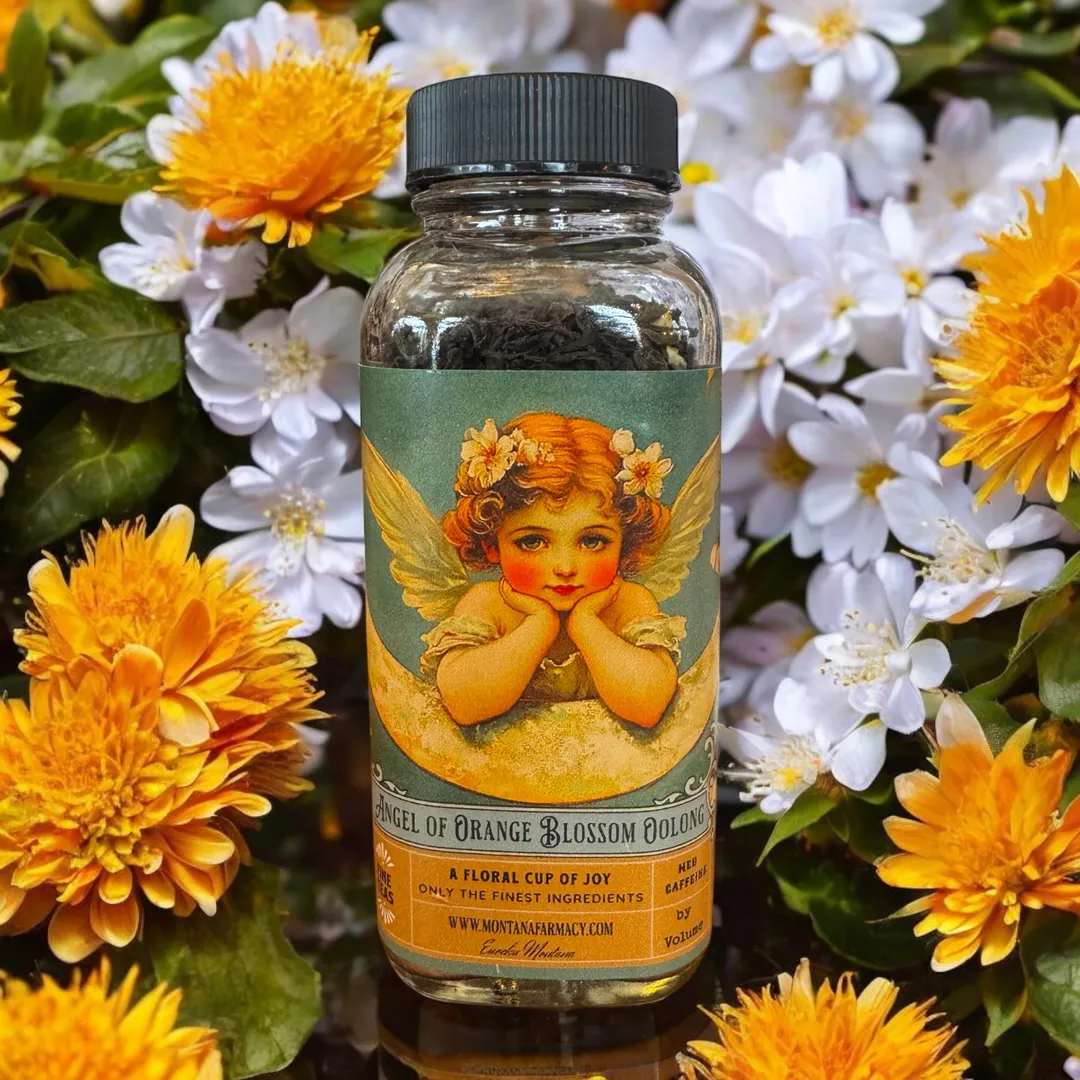 Angel of Orange Blossom Oolong Victorian Baroque Cherub Tea