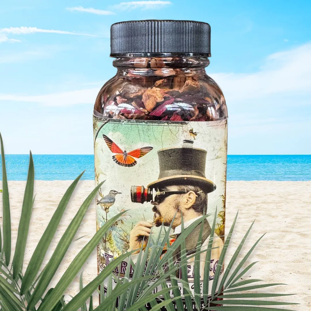Bird Nerd Birdwatching Tea Outdoors delightful glass jar
