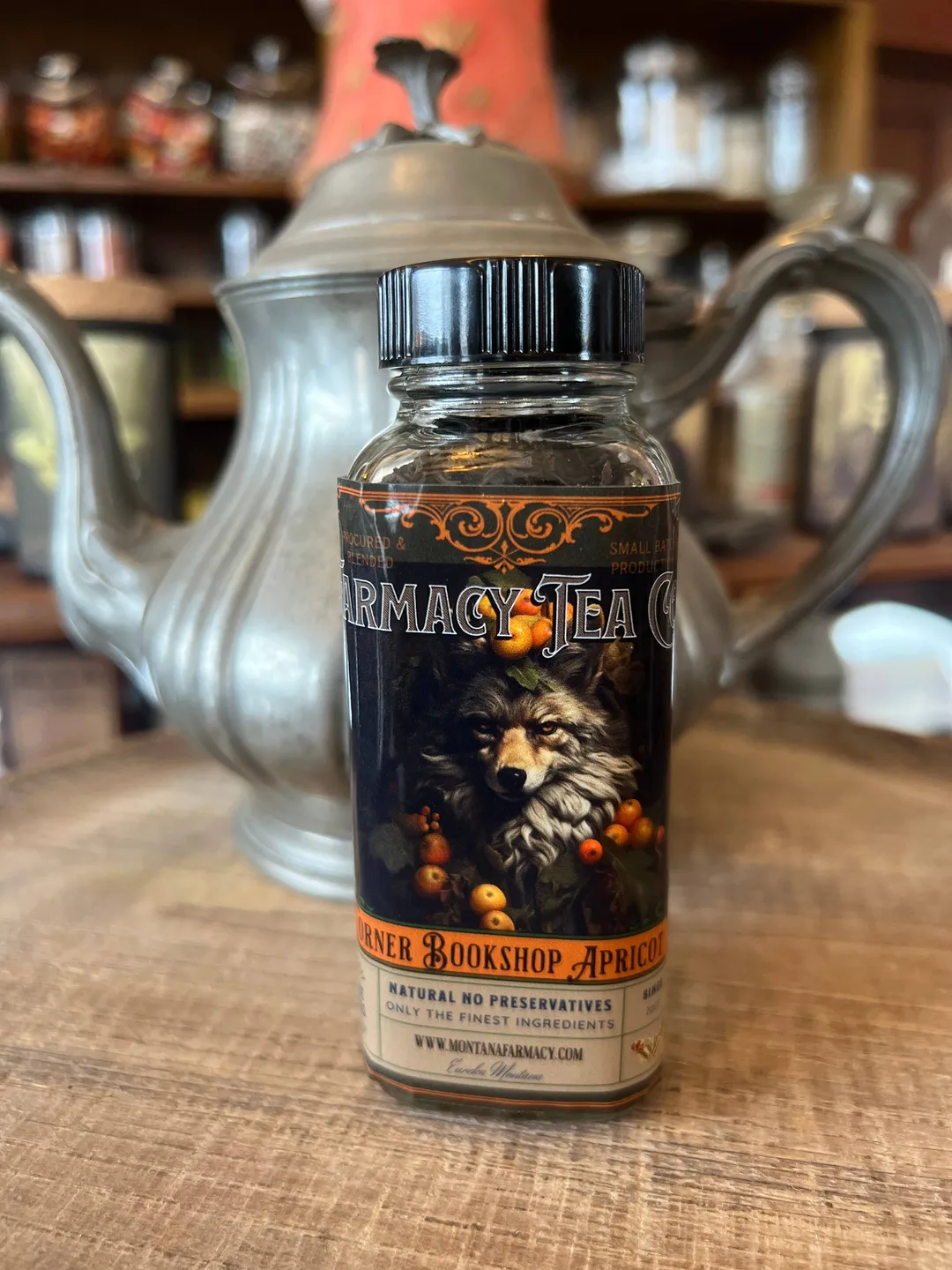 Corner Bookstore Bookshop Literary tea Apricot Black Tea