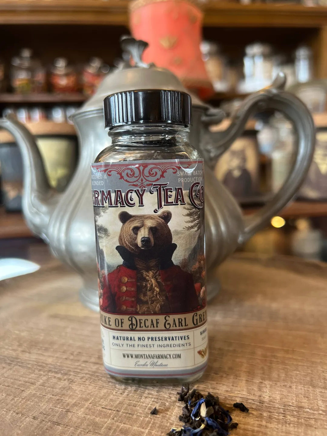 Duke of Decaf Earl Grey Tea  Victorian Teddy bear Tea Classi
