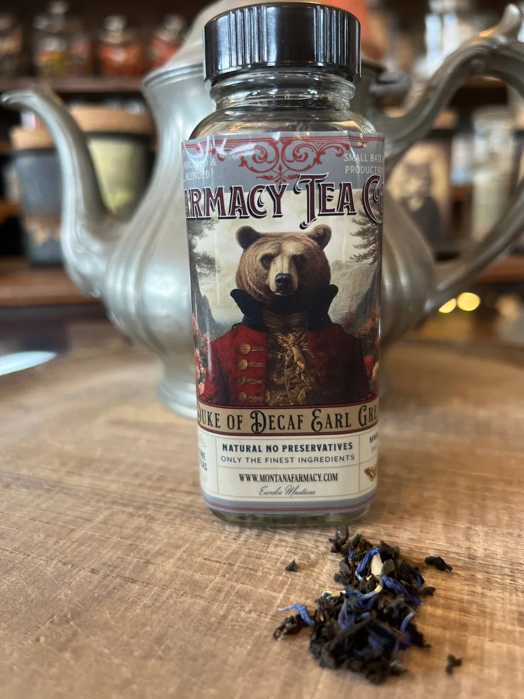 Duke of Decaf Earl Grey Tea  Victorian Teddy bear Tea Classi