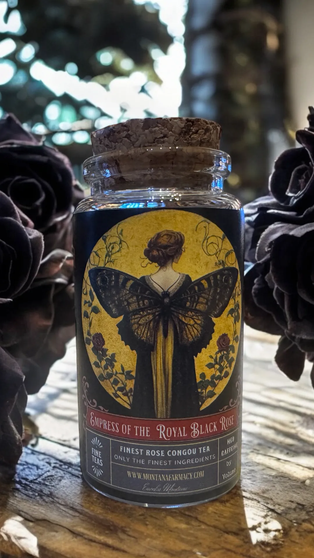 Empress of the Royal Black Roses Finest Congou Vintage Tea 