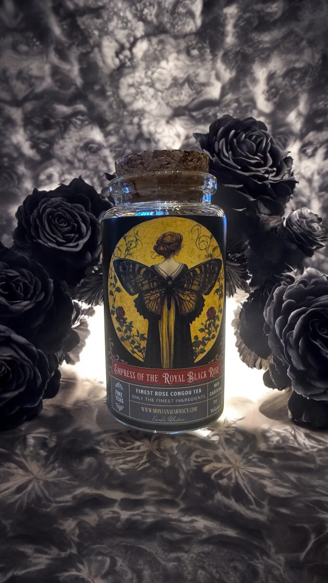 Empress of the Royal Black Roses Finest Congou Vintage Tea 