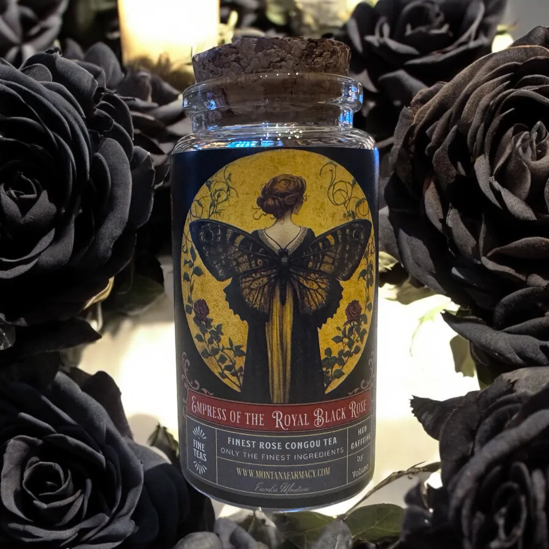 Empress of the Royal Black Roses Finest Congou Vintage Tea 