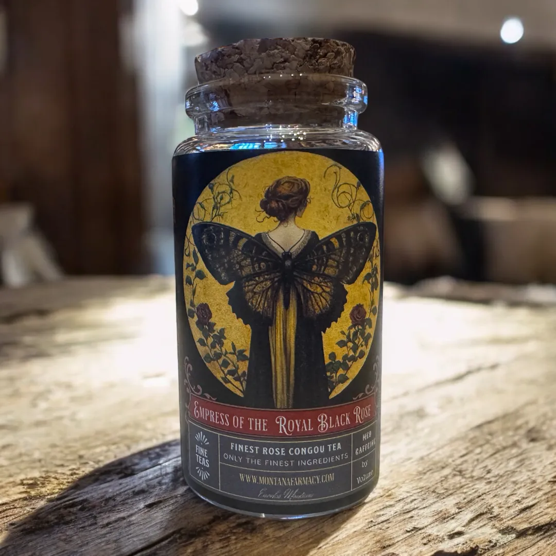 Empress of the Royal Black Roses Finest Congou Vintage Tea 
