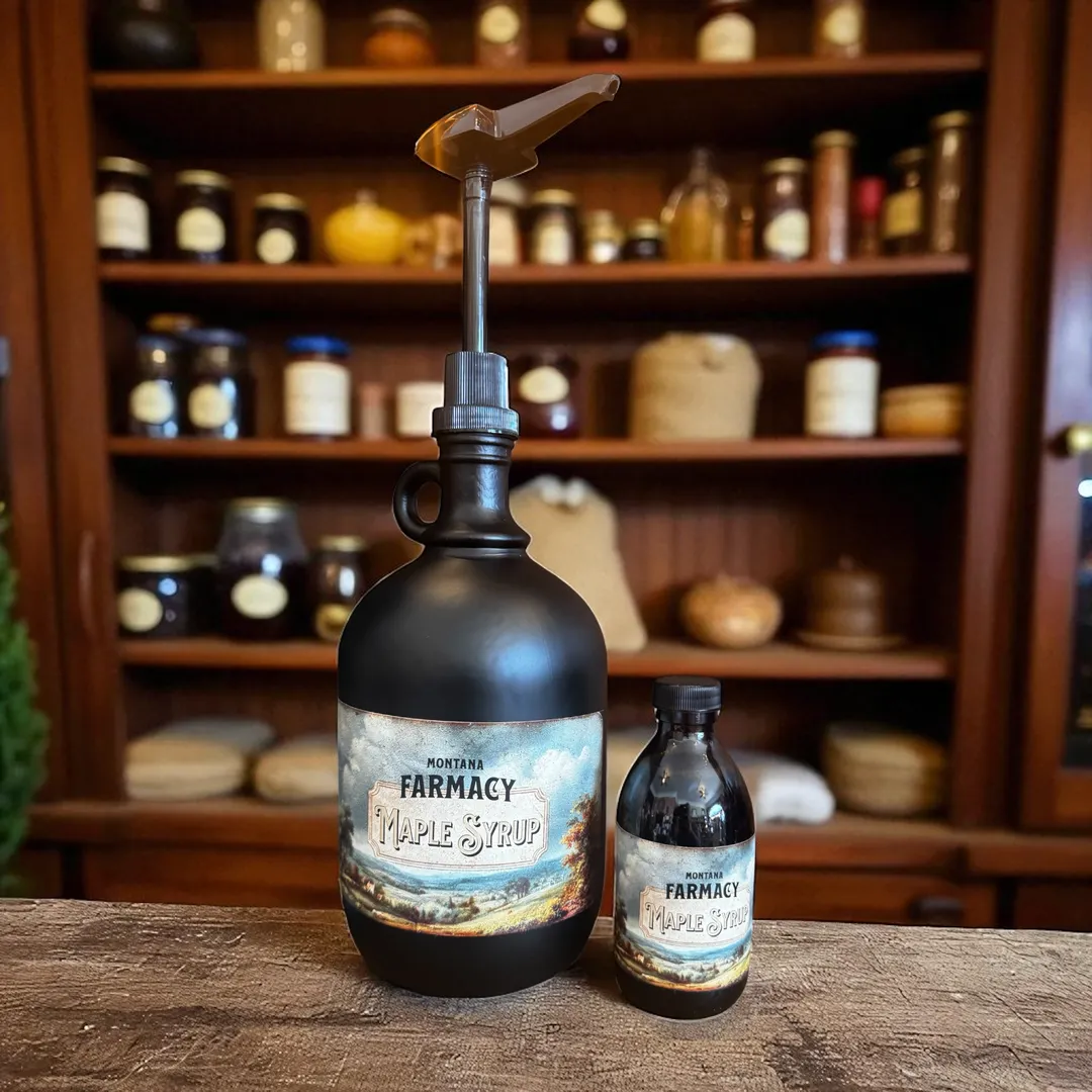 Farmacy Fillery Refill Station Maple Syrup bulk Dispenser 