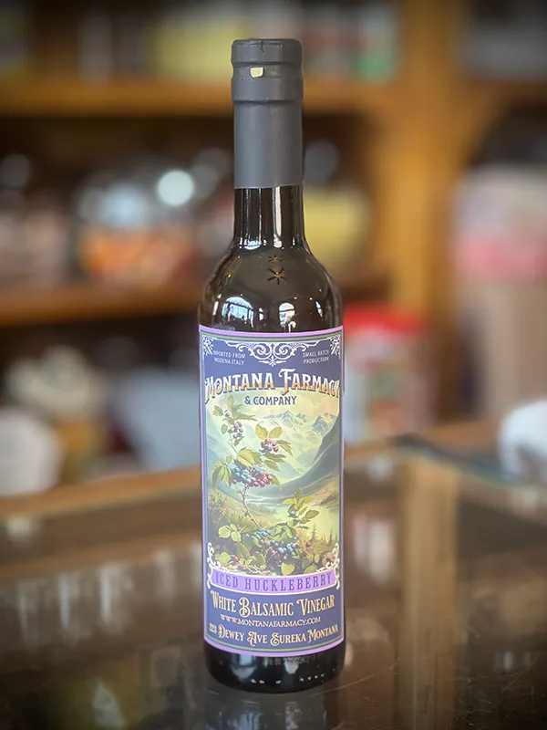 Iced White Huckleberry balsamic 375ml Rocky Mountain