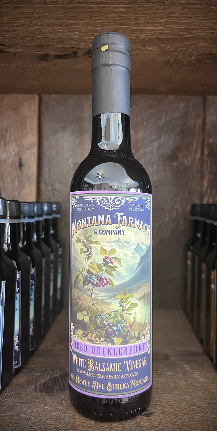 Iced White Huckleberry balsamic 375ml Rocky Mountain