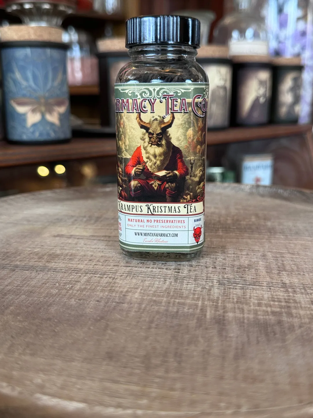 It's a Krampus Christmas! Delish tea Nordic Smoke