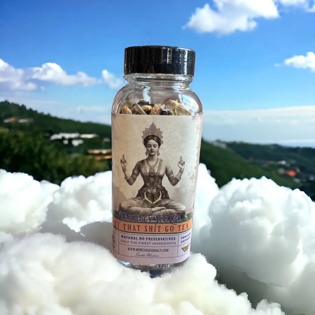 Let that Shit go Meditative, calming Ayurvedic yoga tea chai