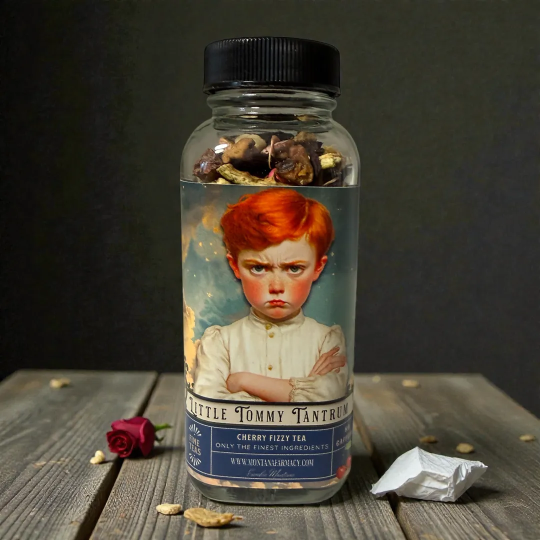 Little Tommy Tantrum Pity Party Tea Fizzy Grapefruit Cherry