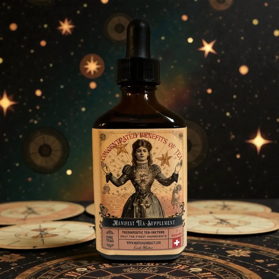 Manifest the good in life Herbal Tea elixir Wellness Drops 