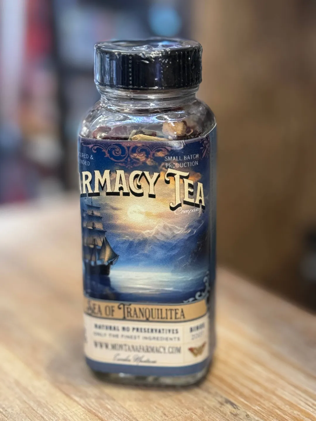 Sea of Tranquil -iTEA Sailing Vintage Ship  Herbal Tea blend
