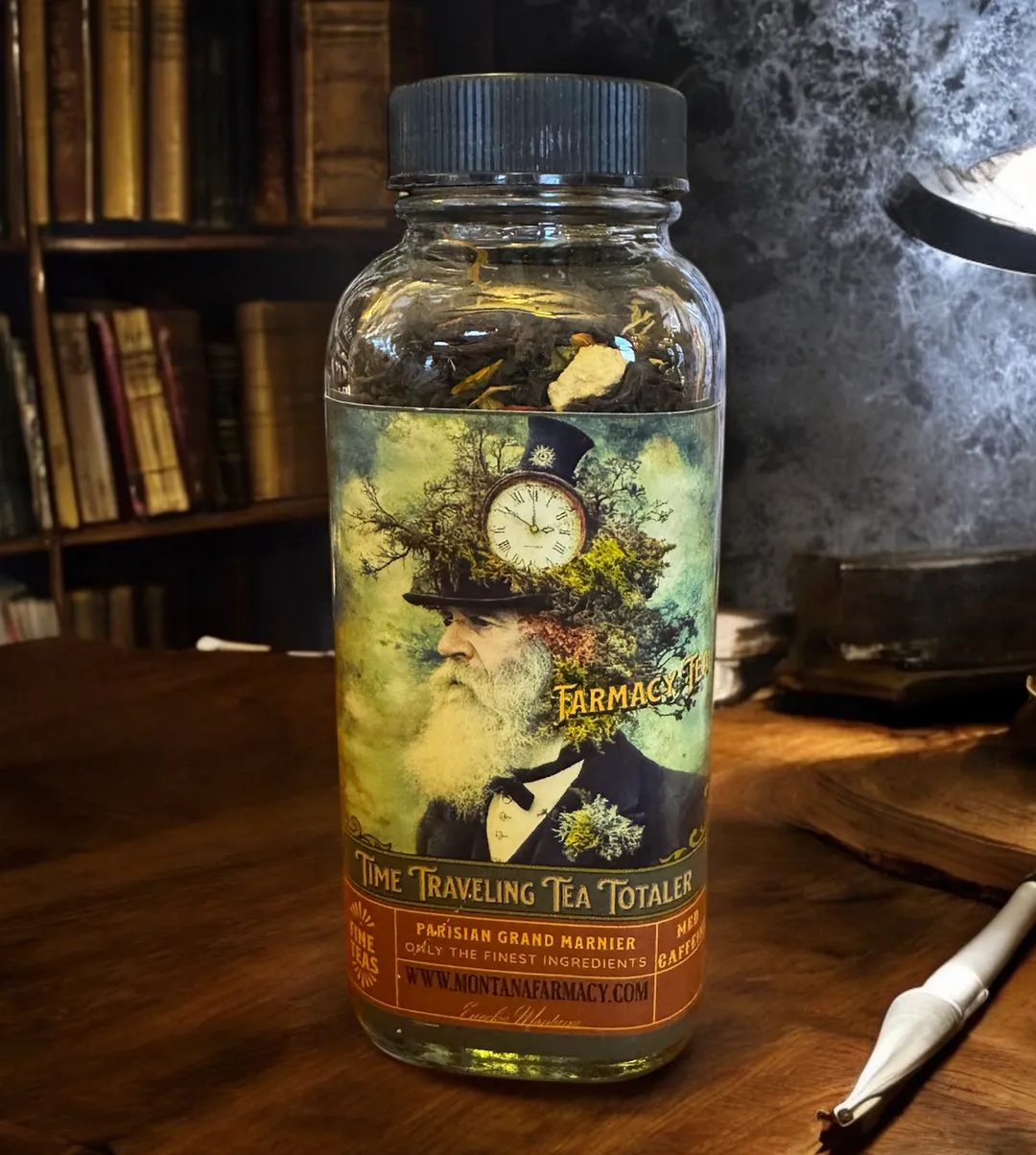 The Time Traveling Tea Totaler Grand Marnier Tea Orange note