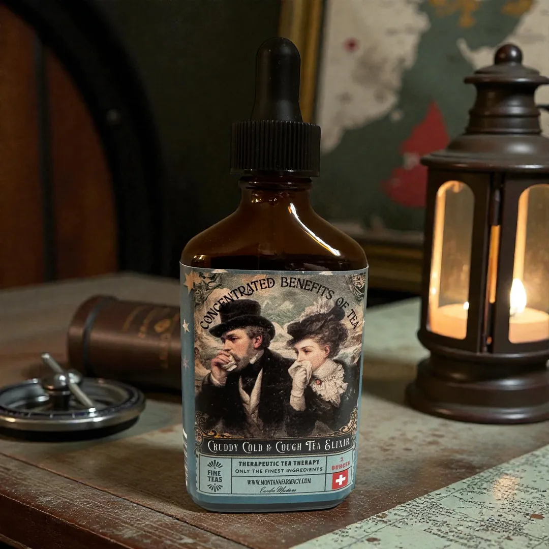 The Town Crud Herbal Tea elixir Wellness Drops 