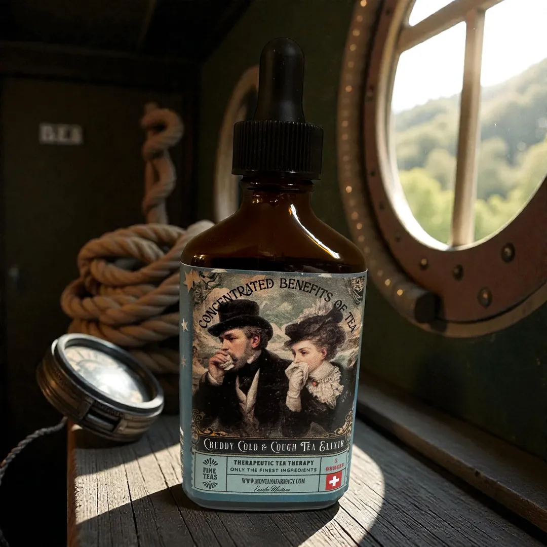 The Town Crud Herbal Tea elixir Wellness Drops 