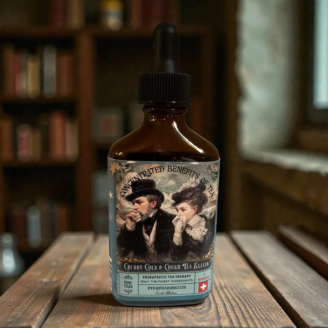 The Town Crud Herbal Tea elixir Wellness Drops 