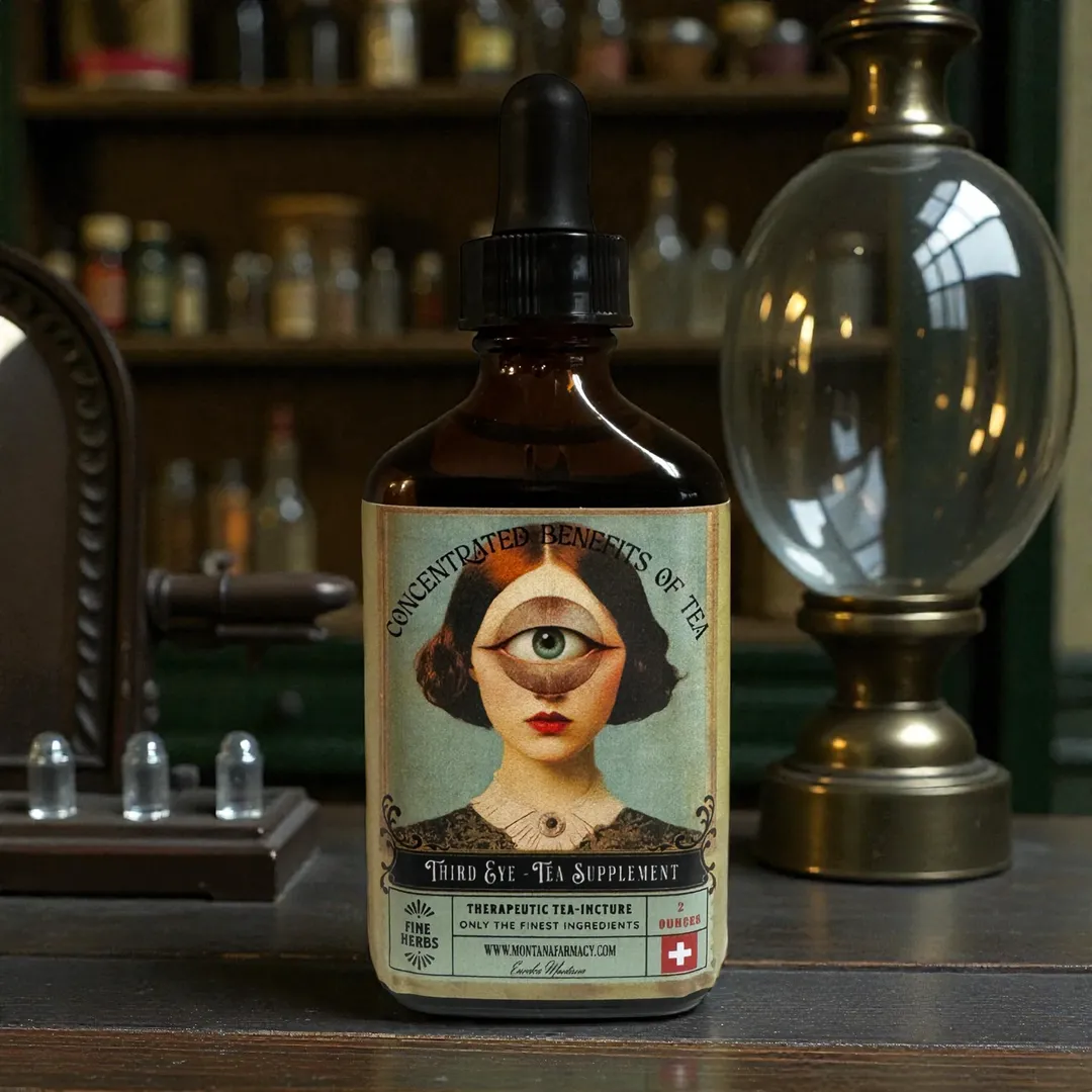 Third Eye of Enlightenment Herbal Tea elixir Wellness Drops