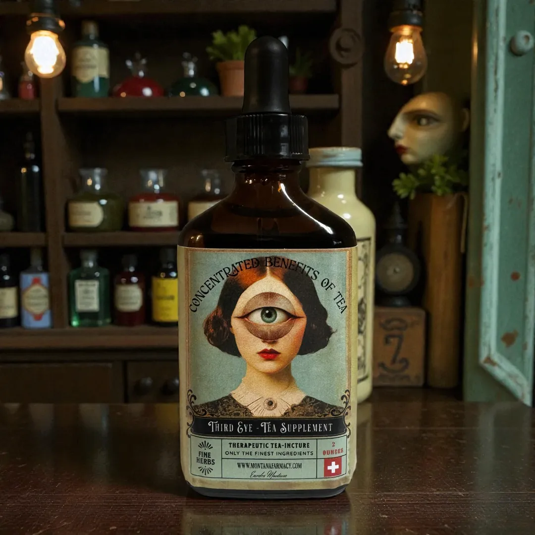 Third Eye of Enlightenment Herbal Tea elixir Wellness Drops