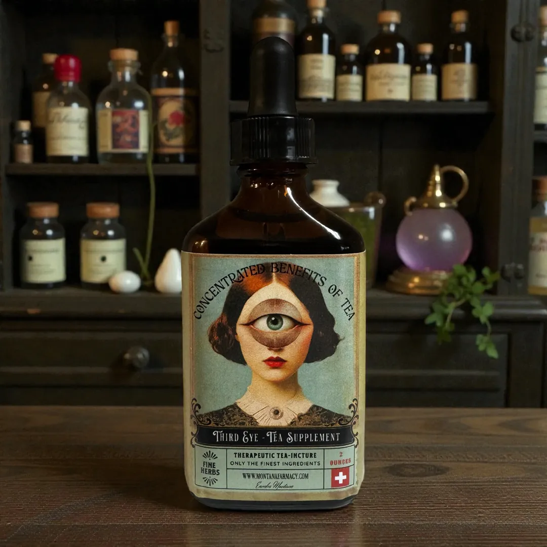 Third Eye of Enlightenment Herbal Tea elixir Wellness Drops
