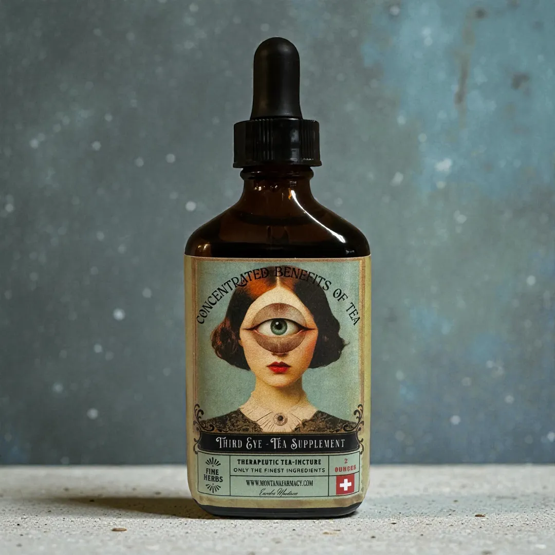Third Eye of Enlightenment Herbal Tea elixir Wellness Drops