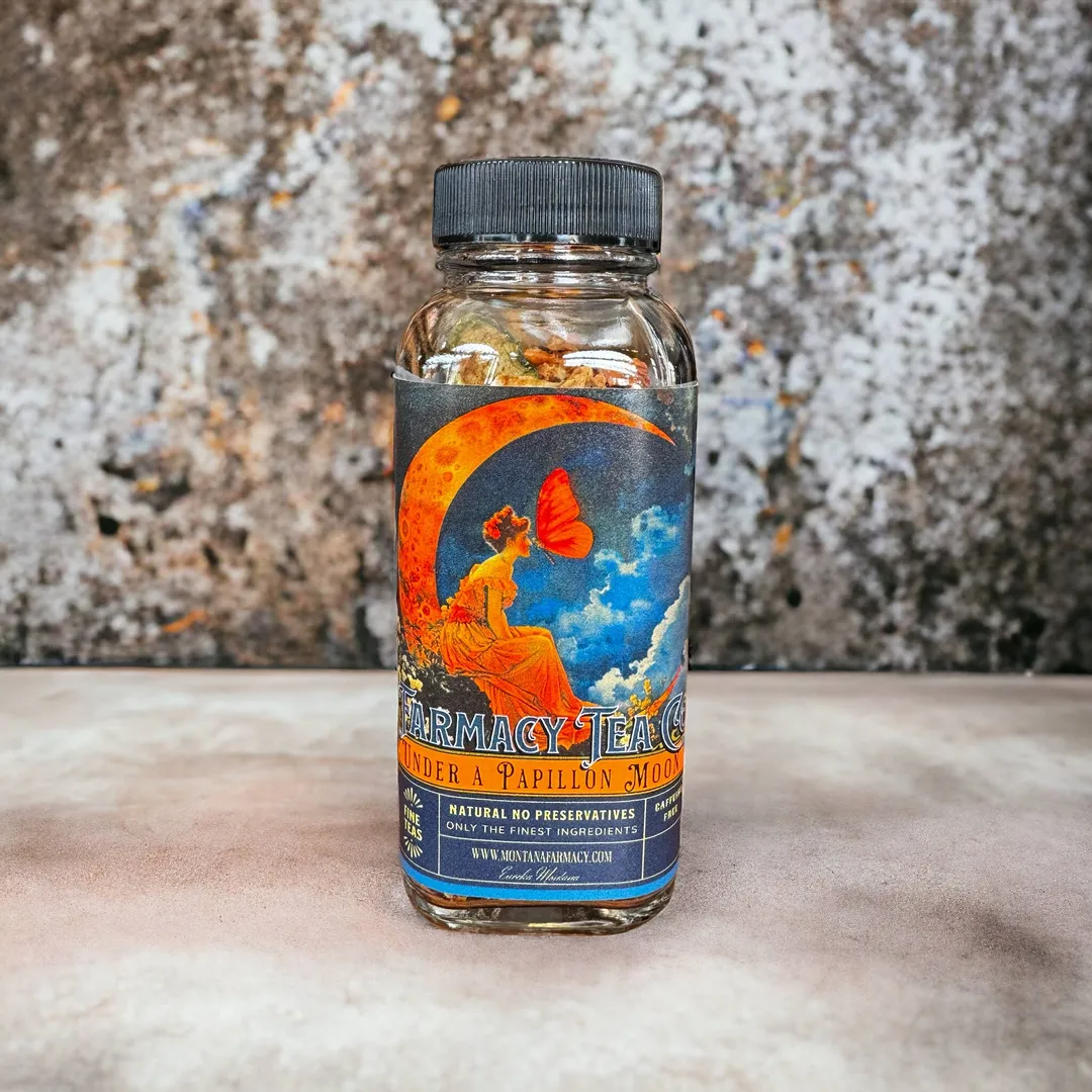 Under a Papillon Moon tea Garden Fresh Butterfly nouveau