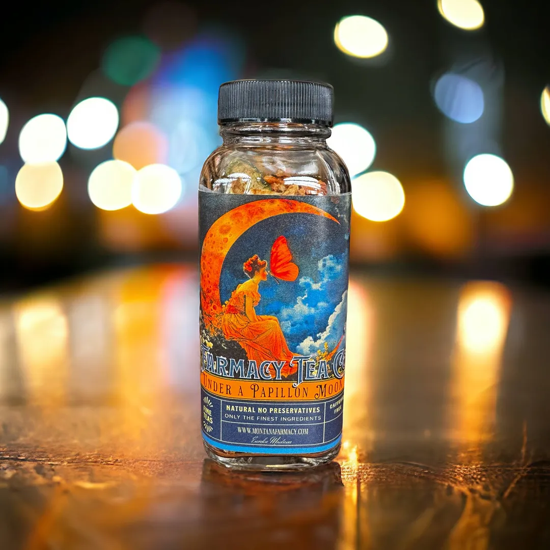 Under a Papillon Moon tea Garden Fresh Butterfly nouveau