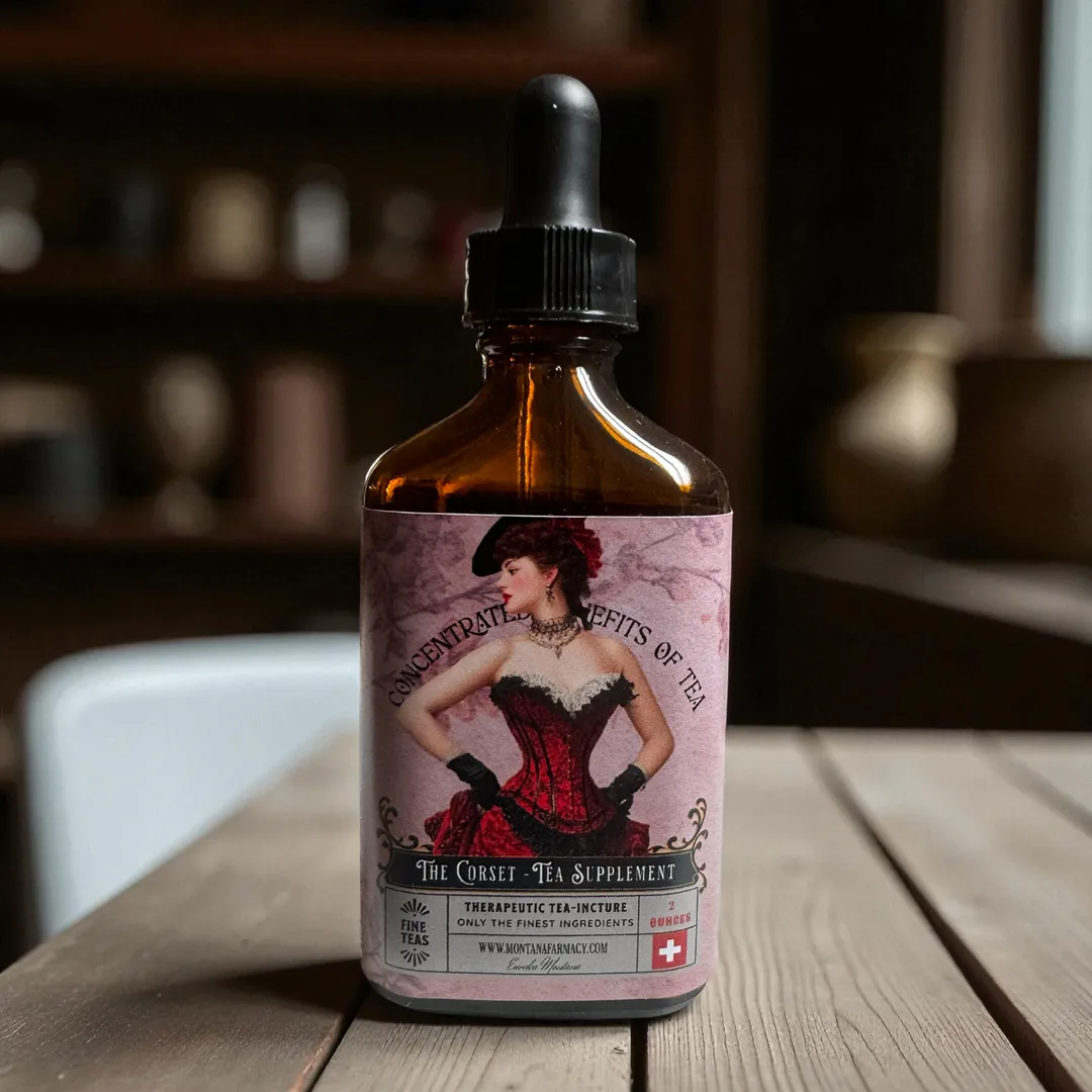 Victorian Corset  Support Herbal Tea elixir Drops  
