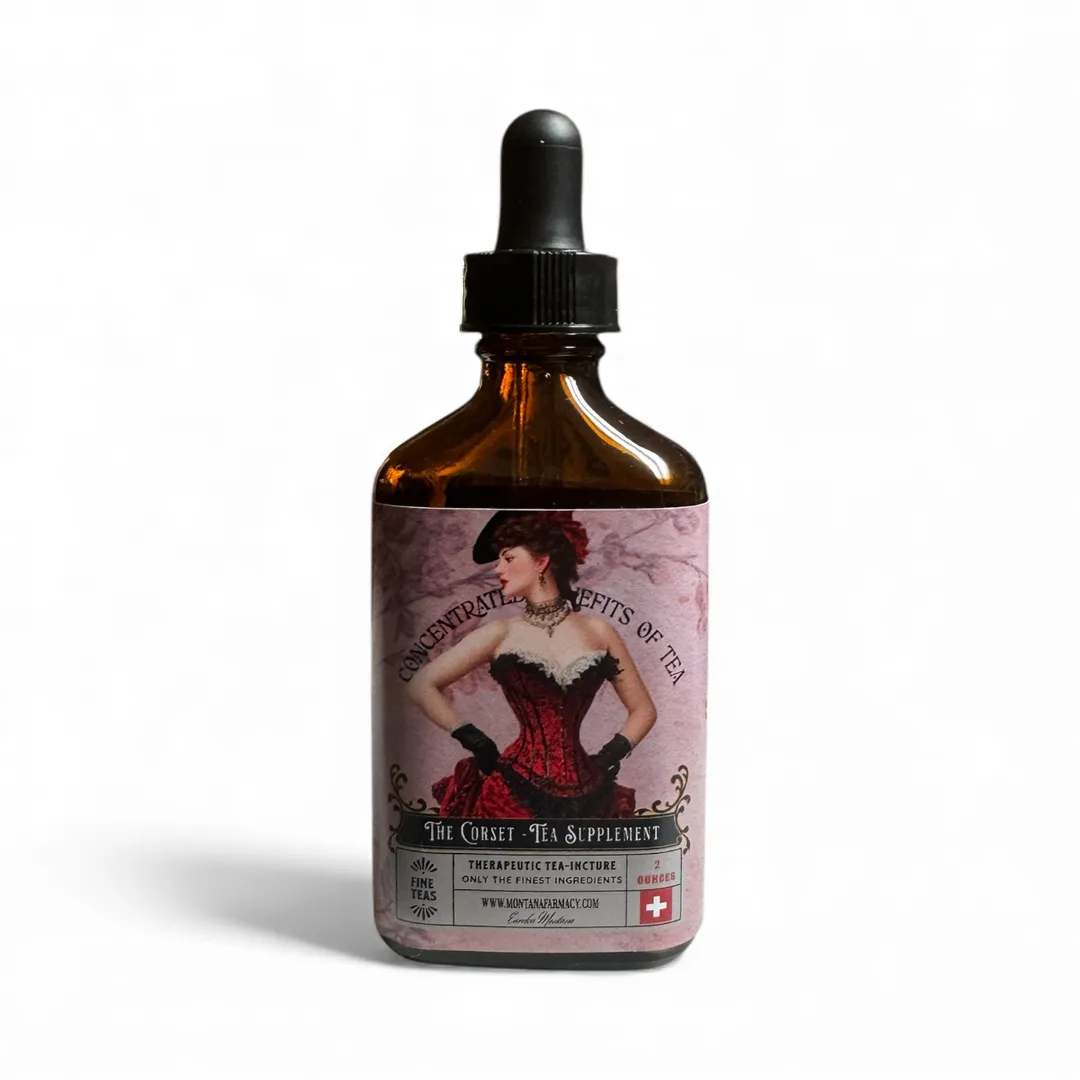 Victorian Corset  Support Herbal Tea elixir Drops  