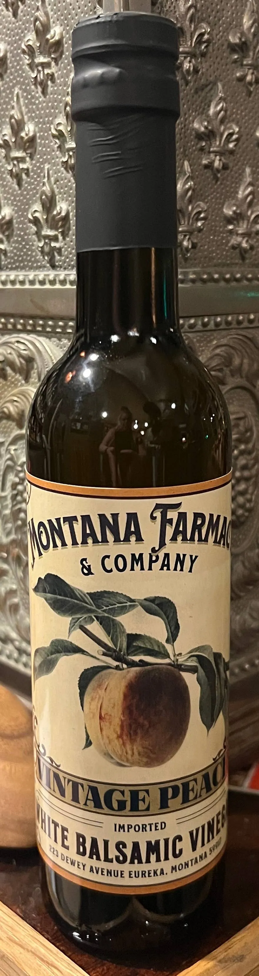 Vintage Peach Farmstead White Balsamic Vinegar 375 ml