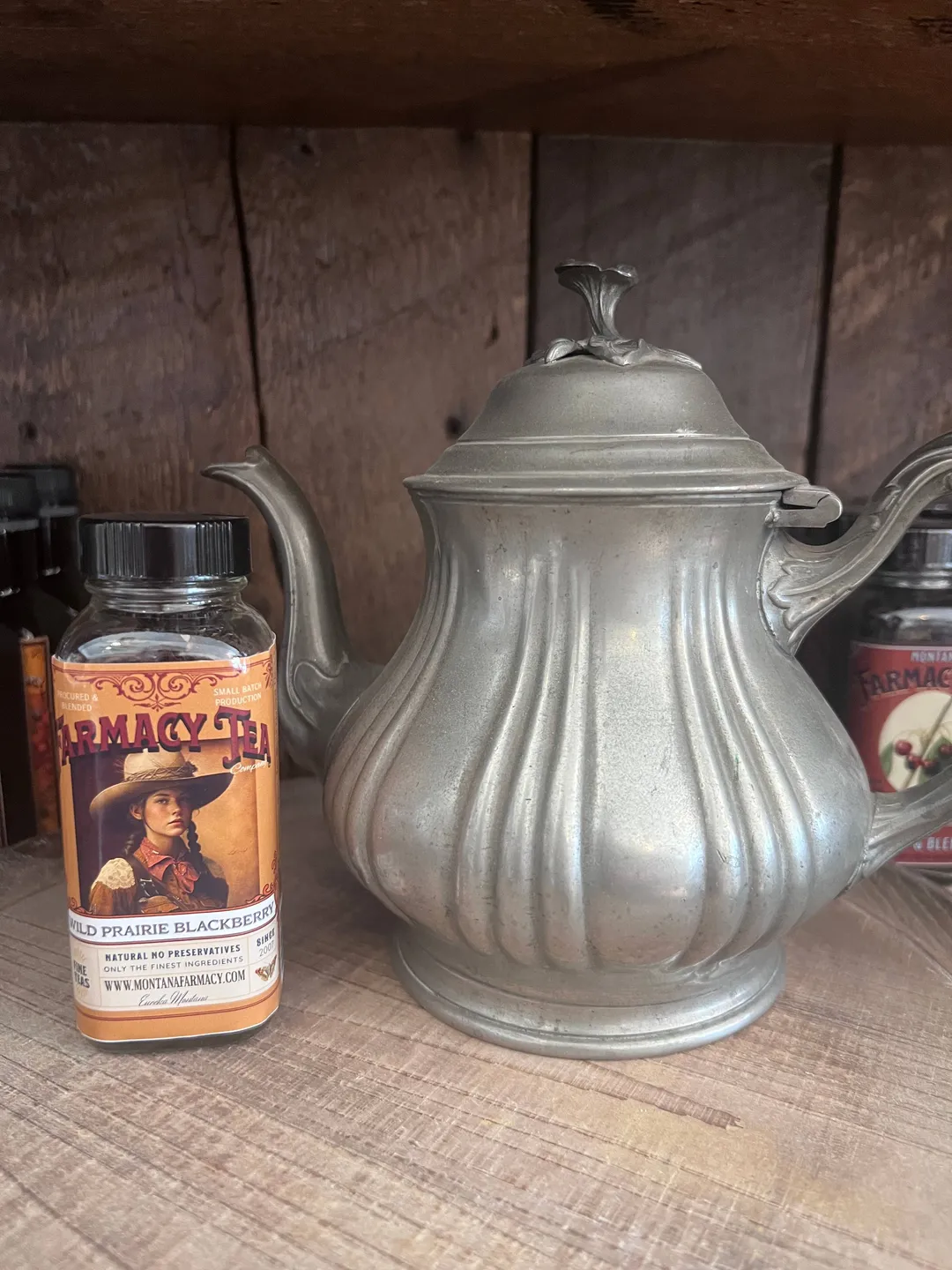 Wild Mountain & Prairie Blackberry western Cowgirl Black Tea