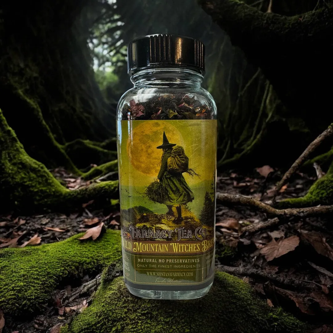 Wild Mountain Witch Witches Brew Tea Dark Academia Cottage 