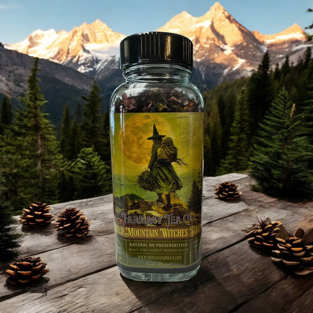Wild Mountain Witch Witches Brew Tea Dark Academia Cottage 