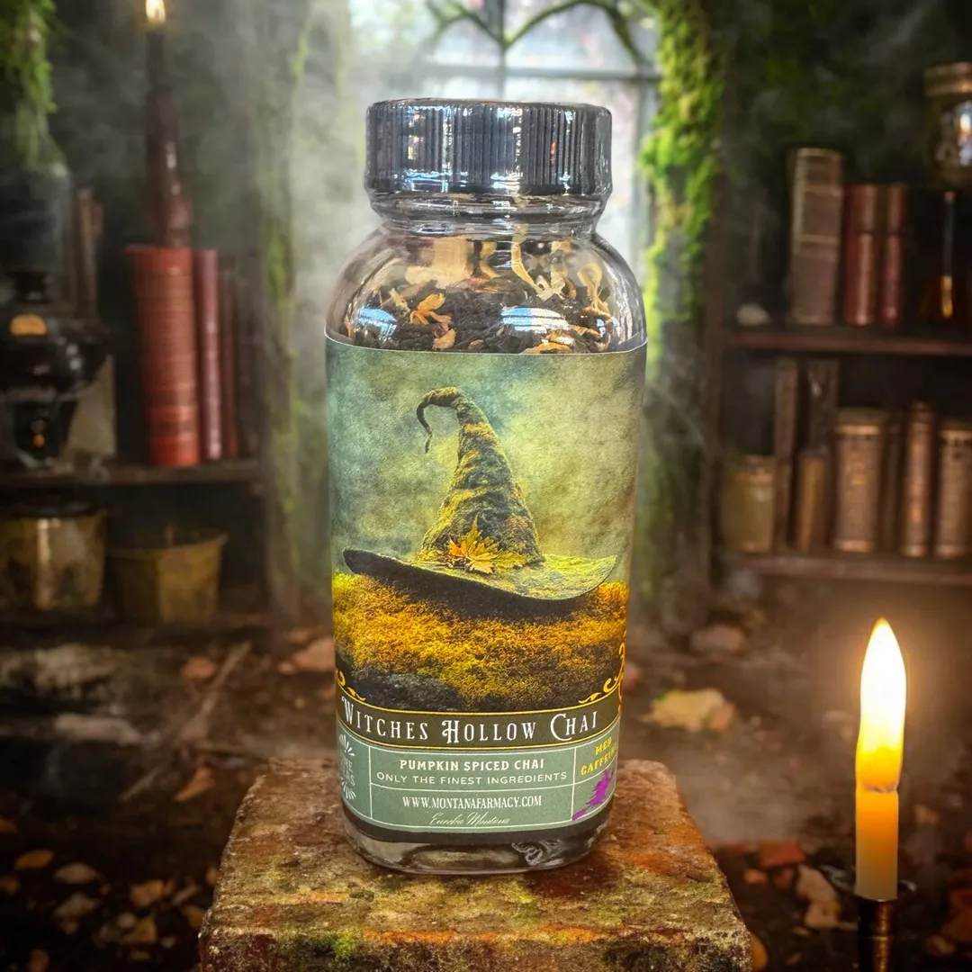 Wild Mtn Witch Hollow Pumpkin Spice Chai Tea Warm and delis