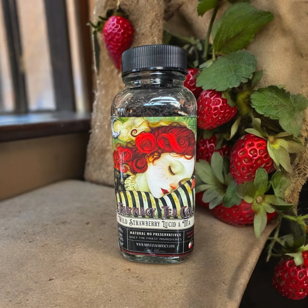 Wild Strawberry Lucid a Tea Dreaming Tea full of flavor