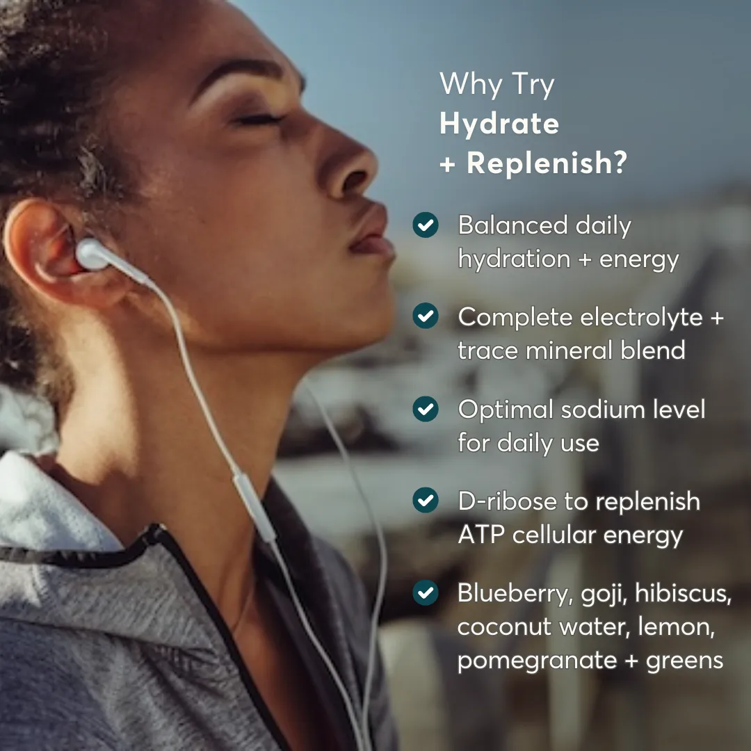 Hydrate + Replenish - Functional Superfood Electrolyte Blend (12-pack)