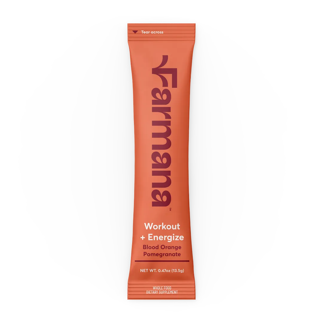 Workout + Energize - Functional Superfood Pre-Workout Blend (12-pack)