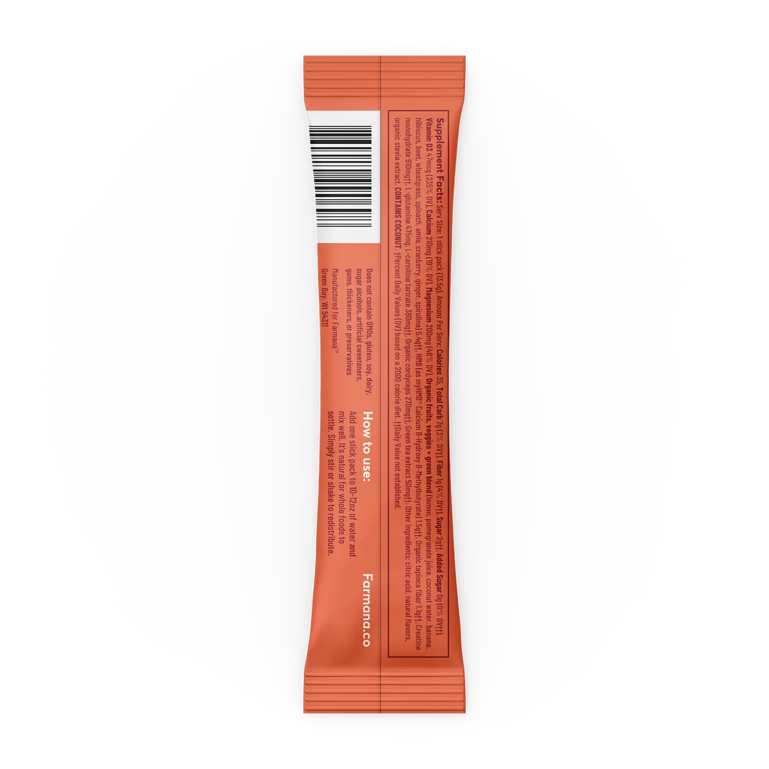 Workout + Energize - Functional Superfood Pre-Workout Blend (12-pack)