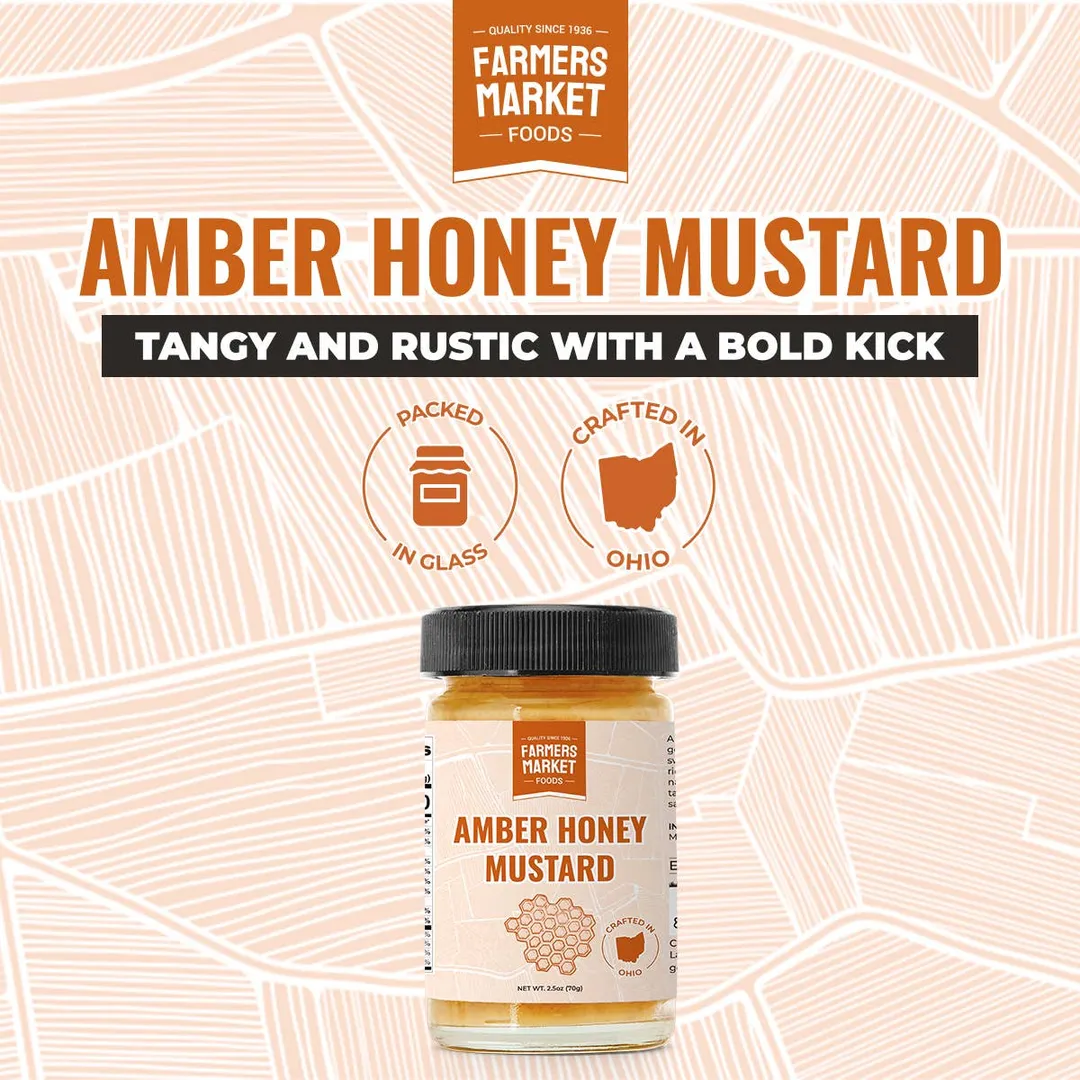 Amber Honey Mustard 2.5oz