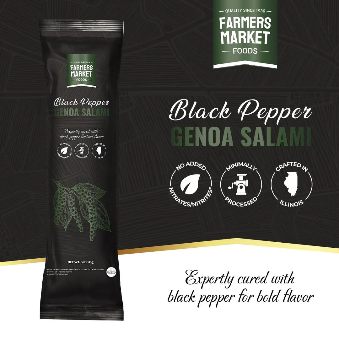 Black Pepper Genoa Salami 5oz