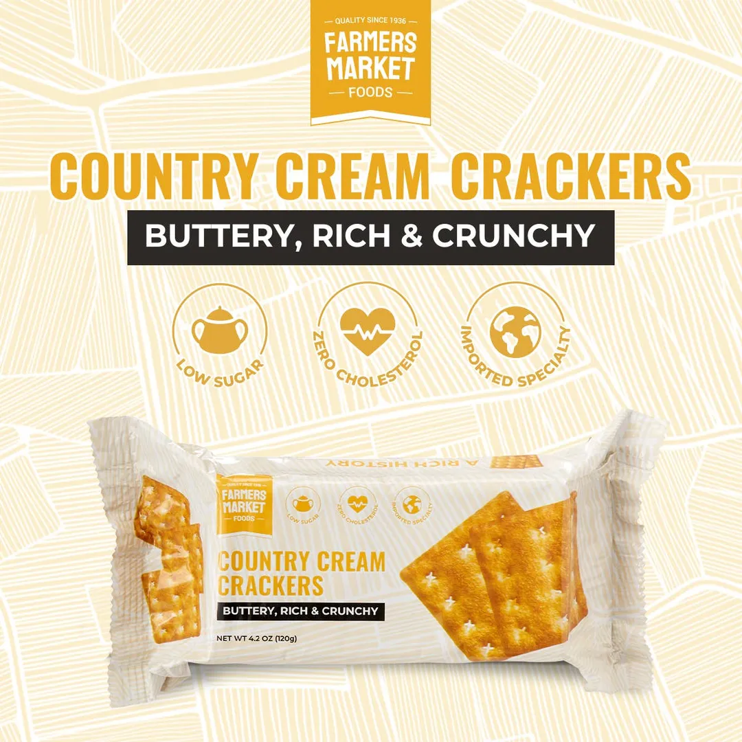 Country Cream Crackers 4.2oz