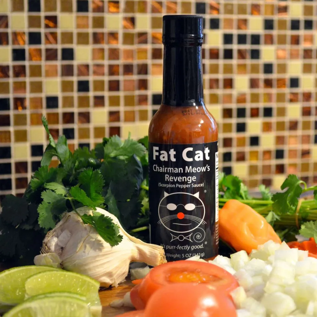 Chairman Meow's Revenge Scorpion Pepper Sauce (1/2 Case - 6 Ct)