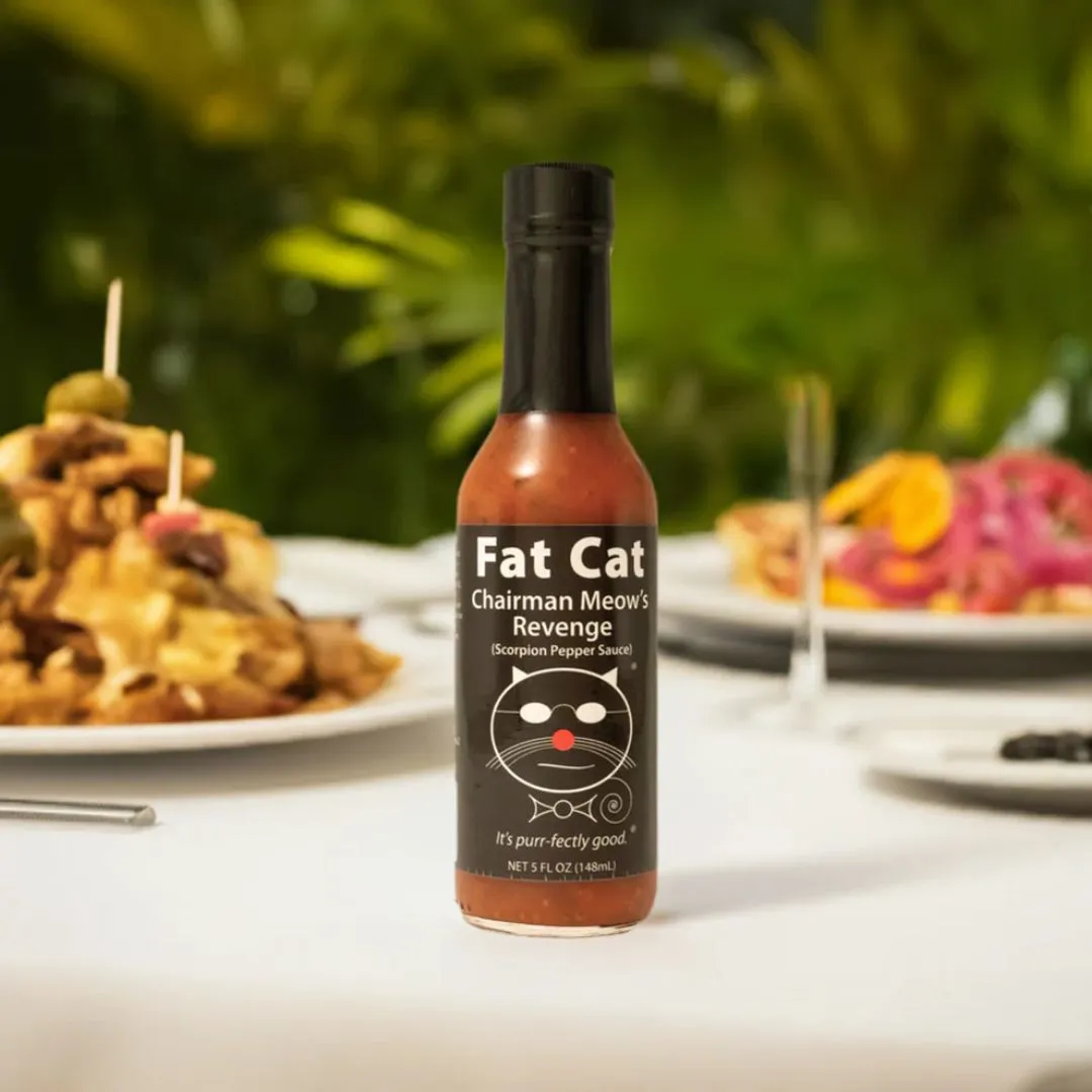 Chairman Meow's Revenge Scorpion Pepper Sauce (1/2 Case - 6 Ct)