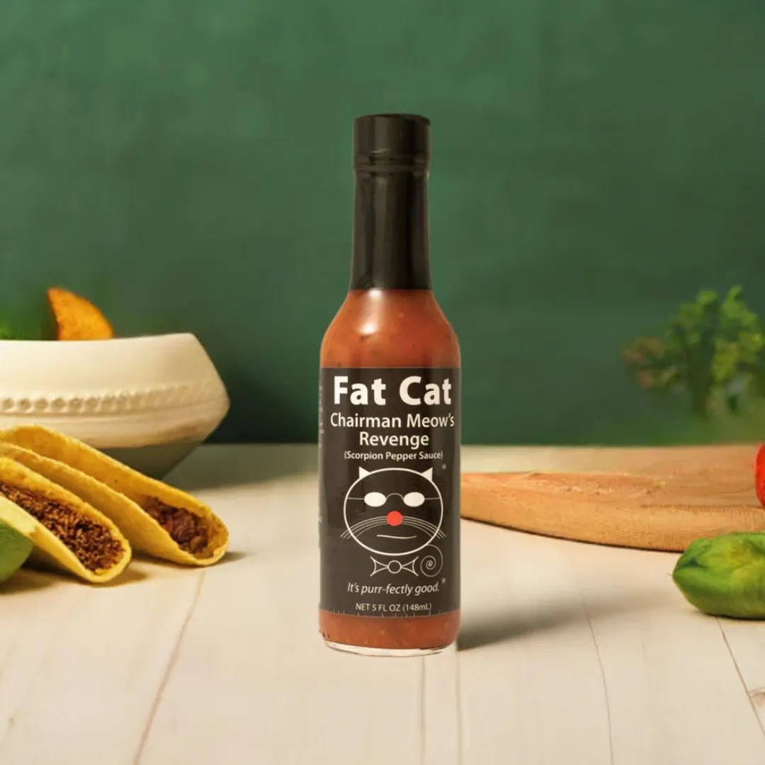 Chairman Meow's Revenge Scorpion Pepper Sauce (1/2 Case - 6 Ct)