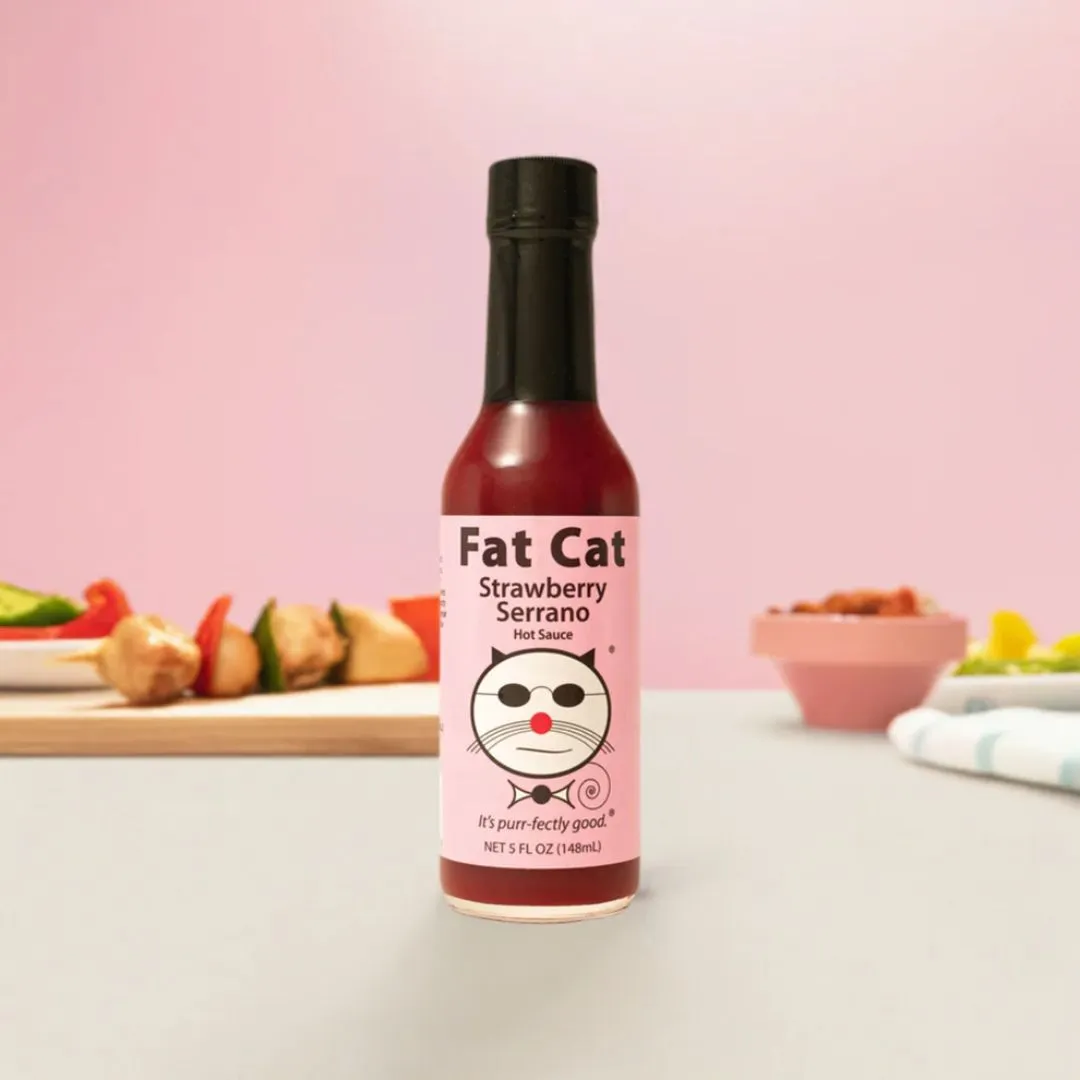 Strawberry Serrano Hot Sauce (Full Case - 12 Ct)