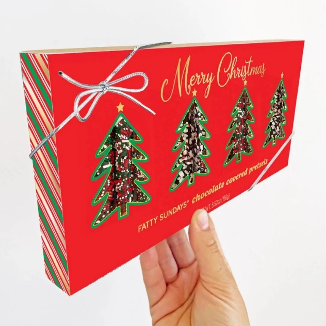 Christmas Gift Set (Chocolate covered pretzels)
