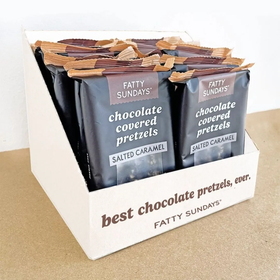 Dark Chocolate Covered Pretzels