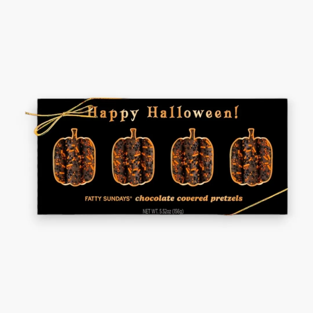 Halloween Gift Set (Chocolate covered pretzels)